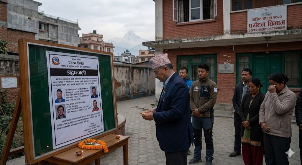 हिमाल आरोहणका क्रममा ५ जनाको निधन: पर्यटन विभागद्वारा श्रद्धाञ्जली व्यक्त