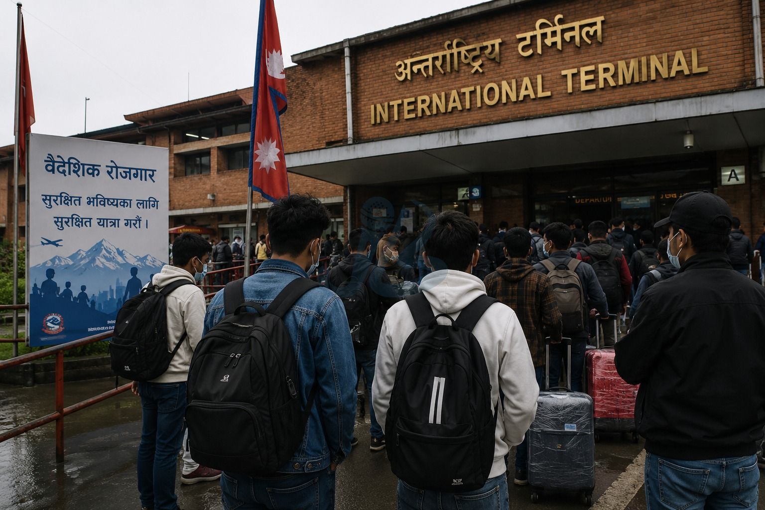 नेपालमा बढ्दो युवा पलायन : देशभित्र अवसरको संकट कि भविष्यप्रतिको निराशा?