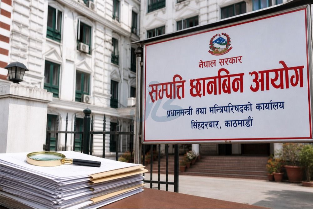 सम्पत्ति छानबिन आयोगको कडा कदम: २०६२ यताका प्रधानमन्त्रीदेखि स्थानीय तहका प्रमुखसम्मलाई सम्पत्ति विवरण बुझाउन अल्टिमेटम