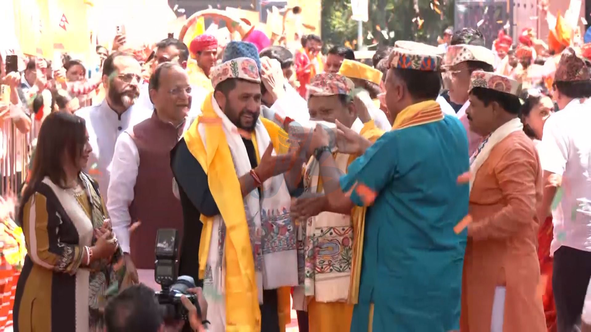 भारत भ्रमणमा रहेका रास्वपा सभापति रवि लामिछानेको भाजपा मुख्यालयमा भव्य स्वागत, द्विपक्षीय सम्बन्ध र राजनीतिक अभ्यासबारे संवाद