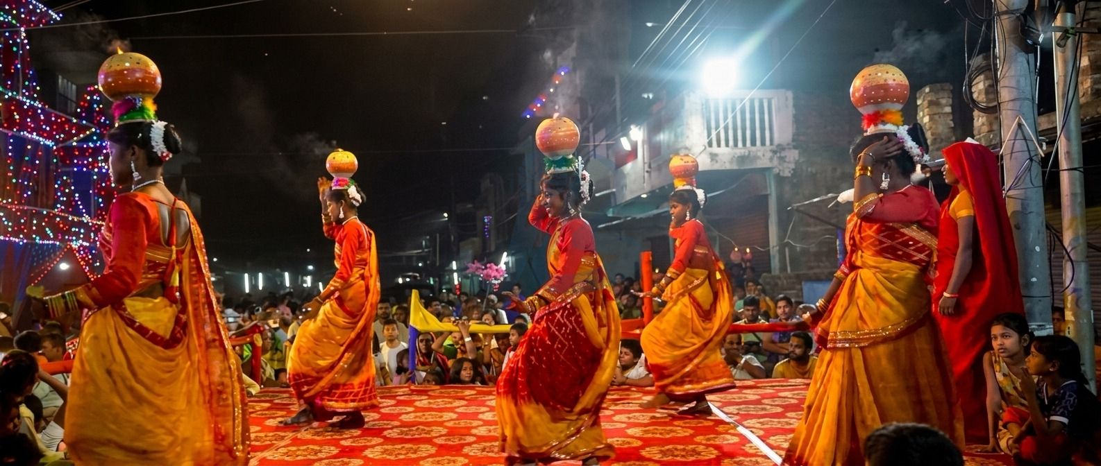 मिथिलाको सांस्कृतिक पहिचान झिझिया नाच: दसैँको आगमनसँगै मिथिलाञ्चलमा रौनक